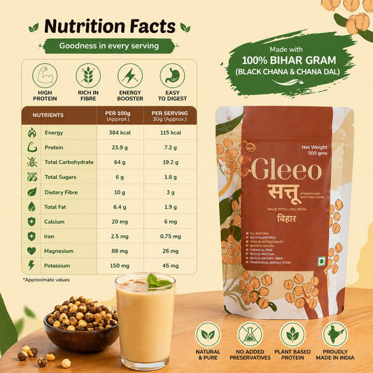 Gluten-free Sattu - Gleeo