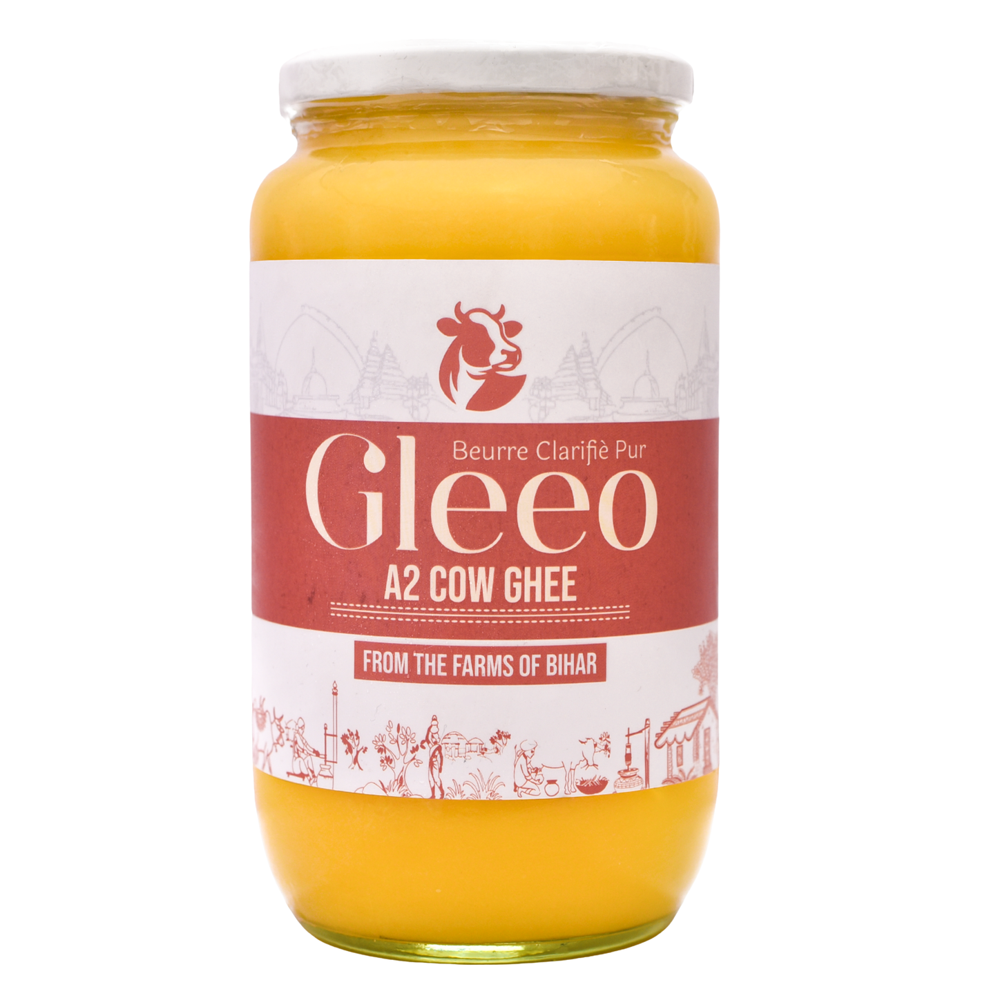 1 Ltr Bilona A2 Bachaur Cow Ghee