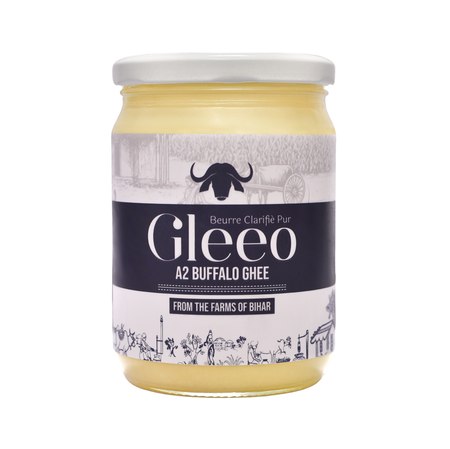 500 ml Bilona A2 Murrah Buffalo Ghee