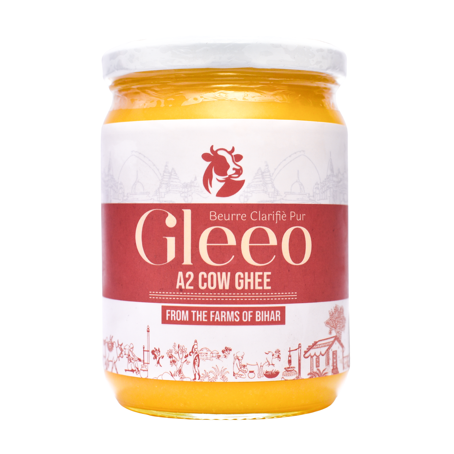 500 ml Bilona A2 Bachaur Cow Ghee