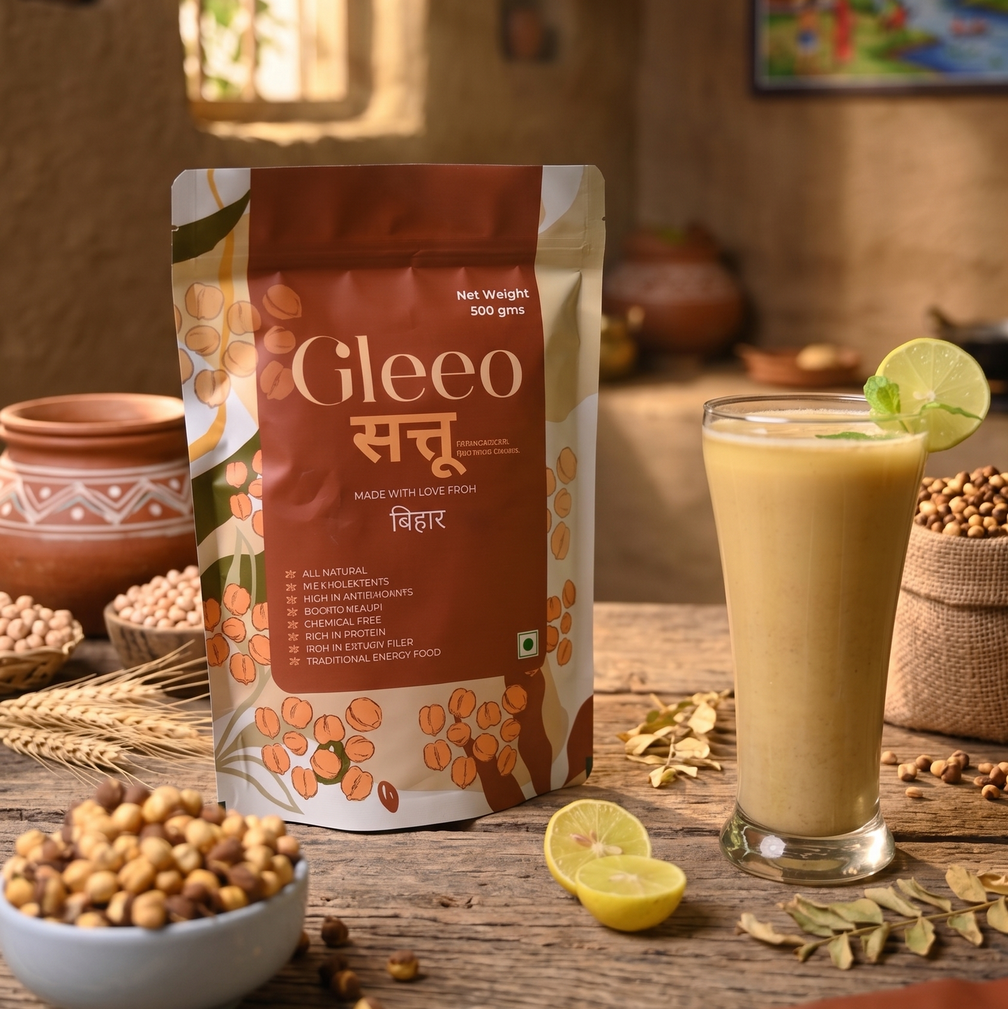 Gluten-free Sattu - Gleeo